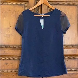 Navy short sleeve
